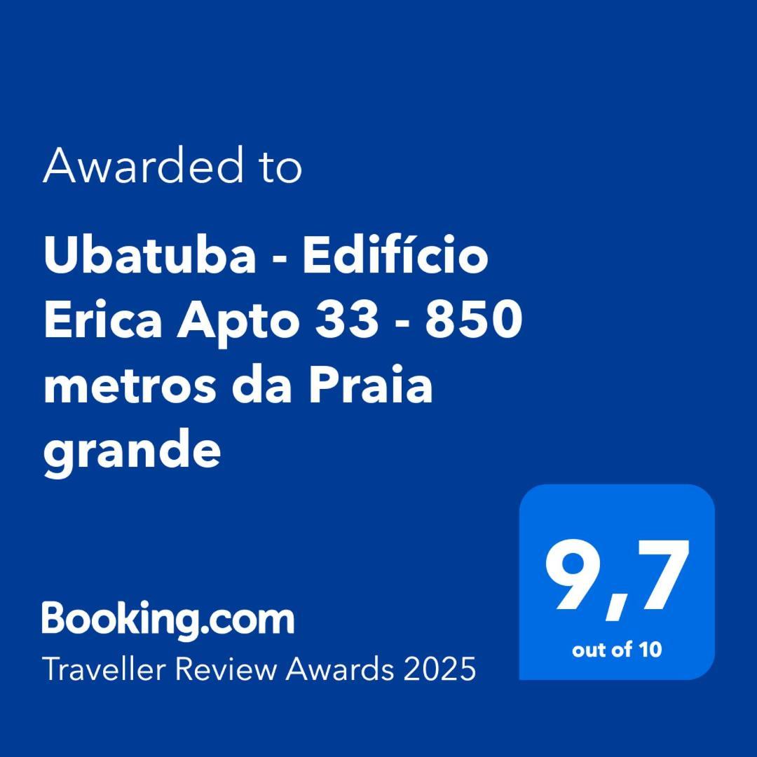Ubatuba - Edificio Erica Apto 33 - 850 Metros Da Praia Grande Eksteriør billede